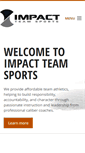 Mobile Screenshot of impactsportsohio.com